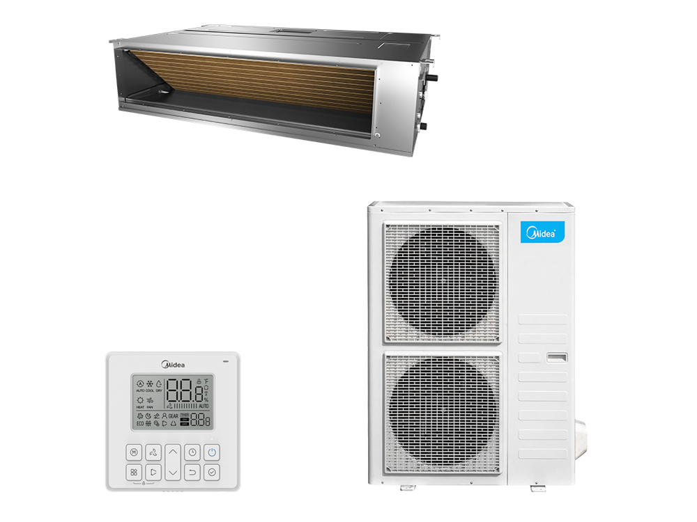 Канальный кондиционер Midea MTI-1-P/MOU-L mti-48hw1n1p-r/mou-48hn1-lrr