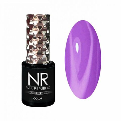 NR Lilac Гель-лак 161 - Гелиотроповый, 10 мл