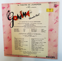 Винтажная виниловая пластинка LP Gomina Comedie Rock (France 1974)