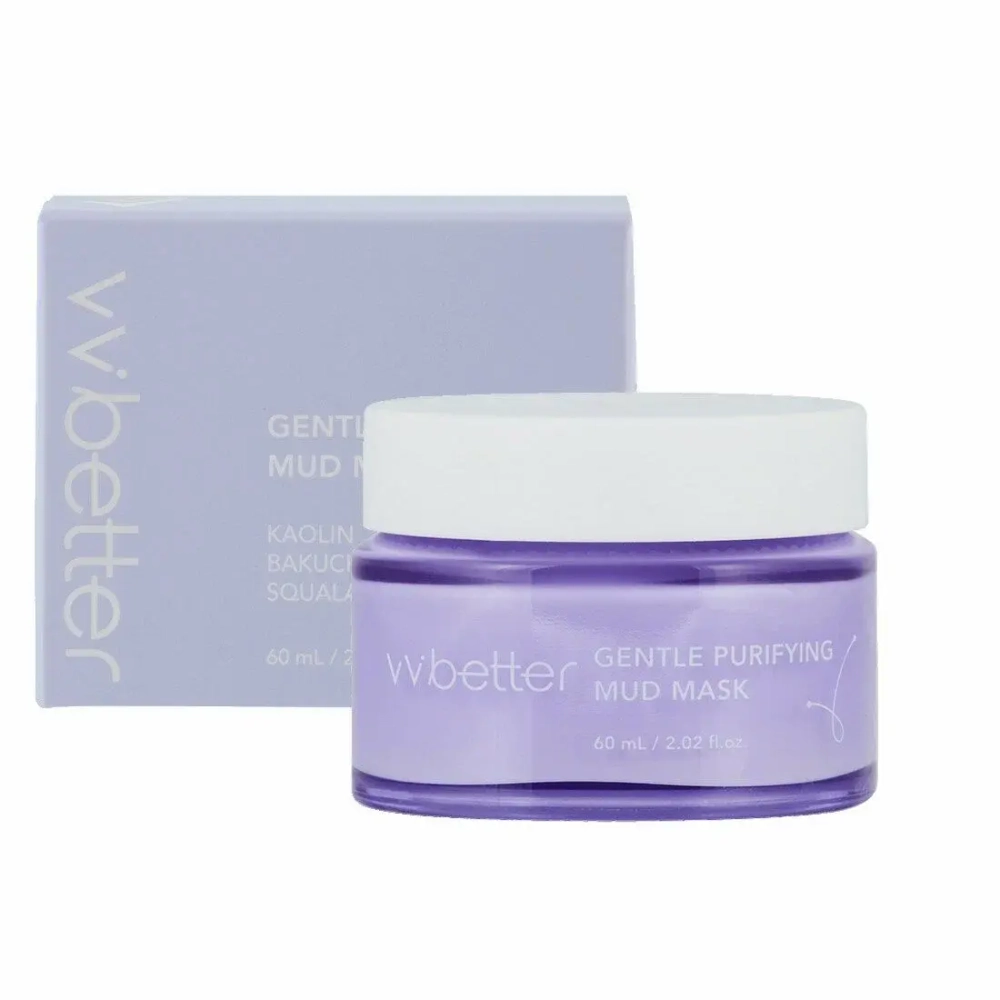 [VVBETTER] Маска для лица глиняная очищающая нежная GENTLE PURIFYING MUD MASK, 60 мл