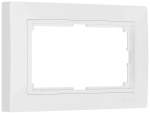 Рамка Werkel Snabb для двойной розетки белый basic WL03-Frame-01-DBL-white 4690389117008