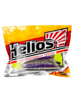 Виброхвост Helios Trofey 5.5"/14см Red Lemon 4шт. (HS-25-050)