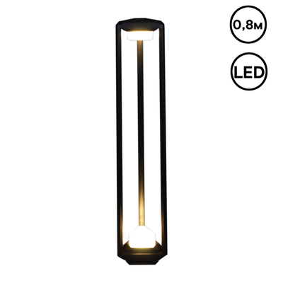 09987-0.7-001JH 0.8M LED2X6W BK RLOS фонарь Reluce, LED