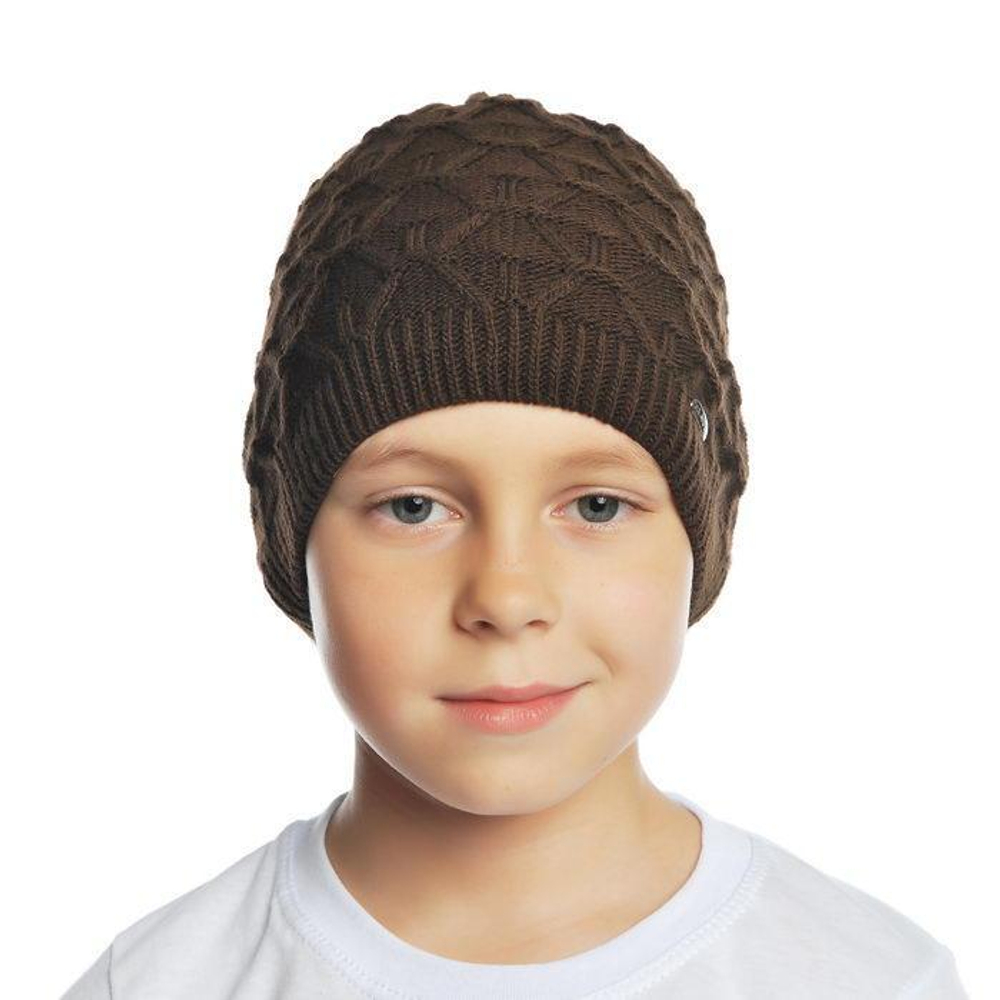 Шапка для мальчиков двойная, 5-10 лет в ассорт. Арт. 933534