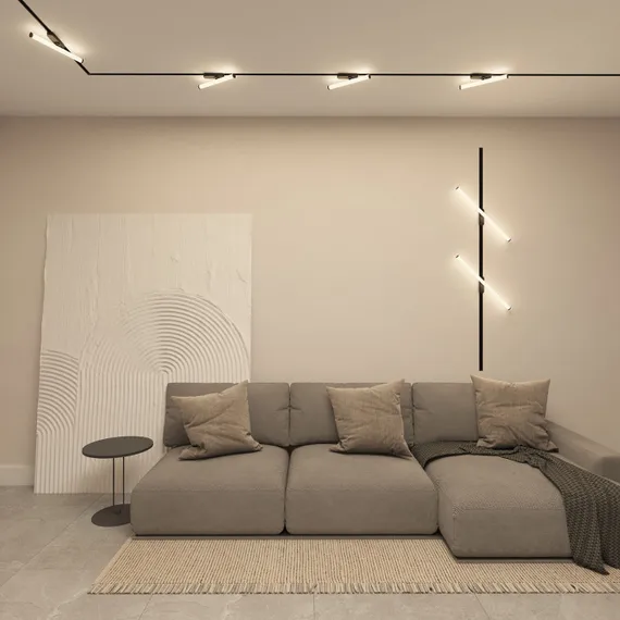 Трековый светильник Strom | СТРОМ DK6648-BK Denkirs