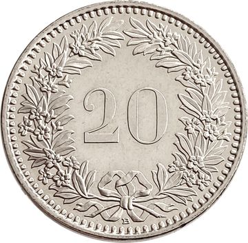 20 раппенов 2015 Швейцария
