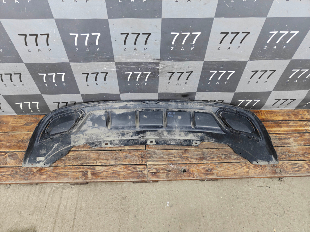 Юбка заднего бампера Skoda Kodiaq 21-нв Б/У Оригинал 56G807568A