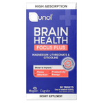 Qunol, Brain Health, Focus Plus, 60 таблеток