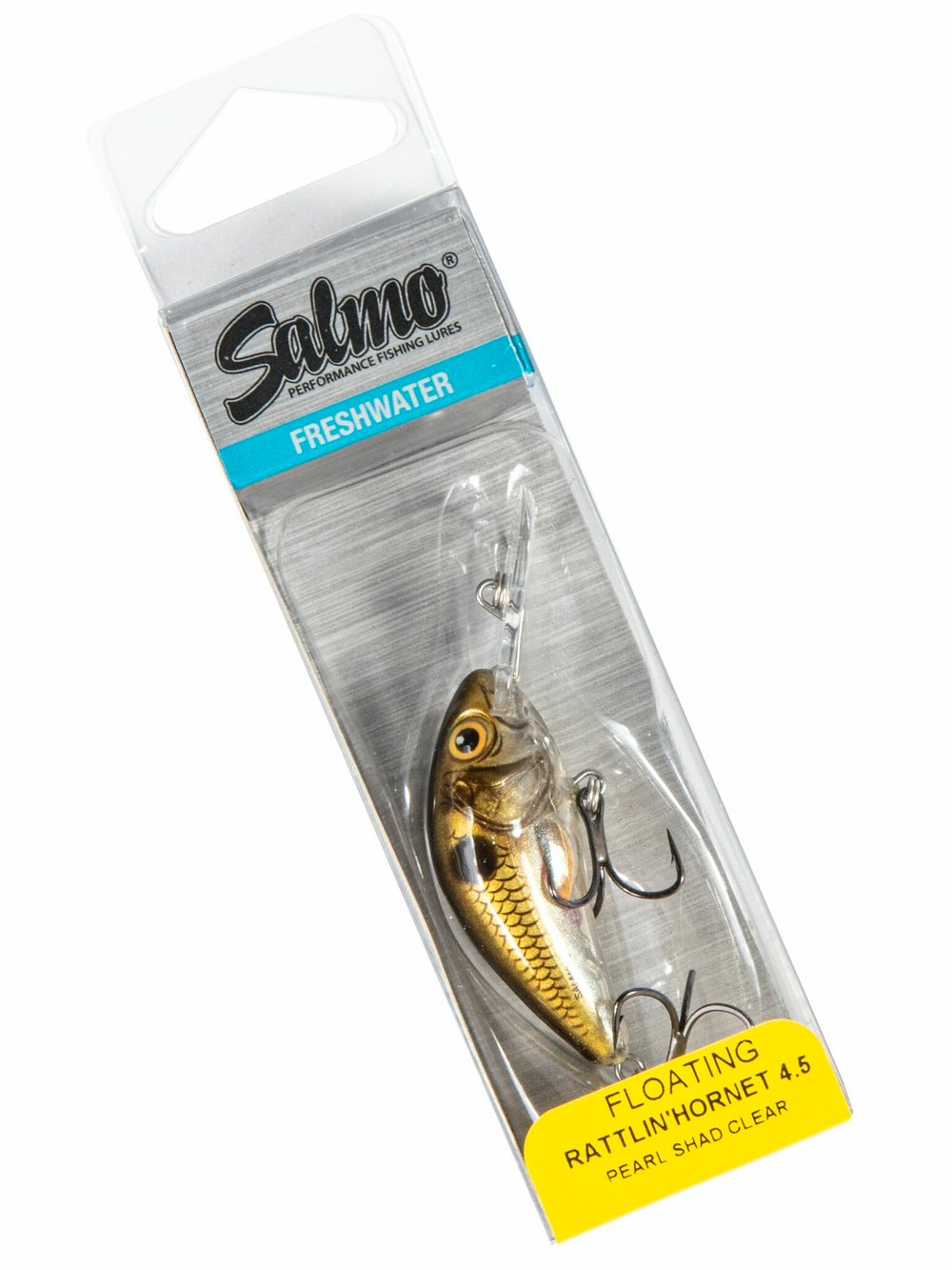 Воблер плавающий Salmo HORHET Rattlin F / 4.5 см, цвет Clear Floating Pearl Shad