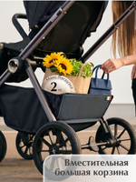 Коляска модульная 3в1 Sweet Baby Verde Blue (Silver Crossy)