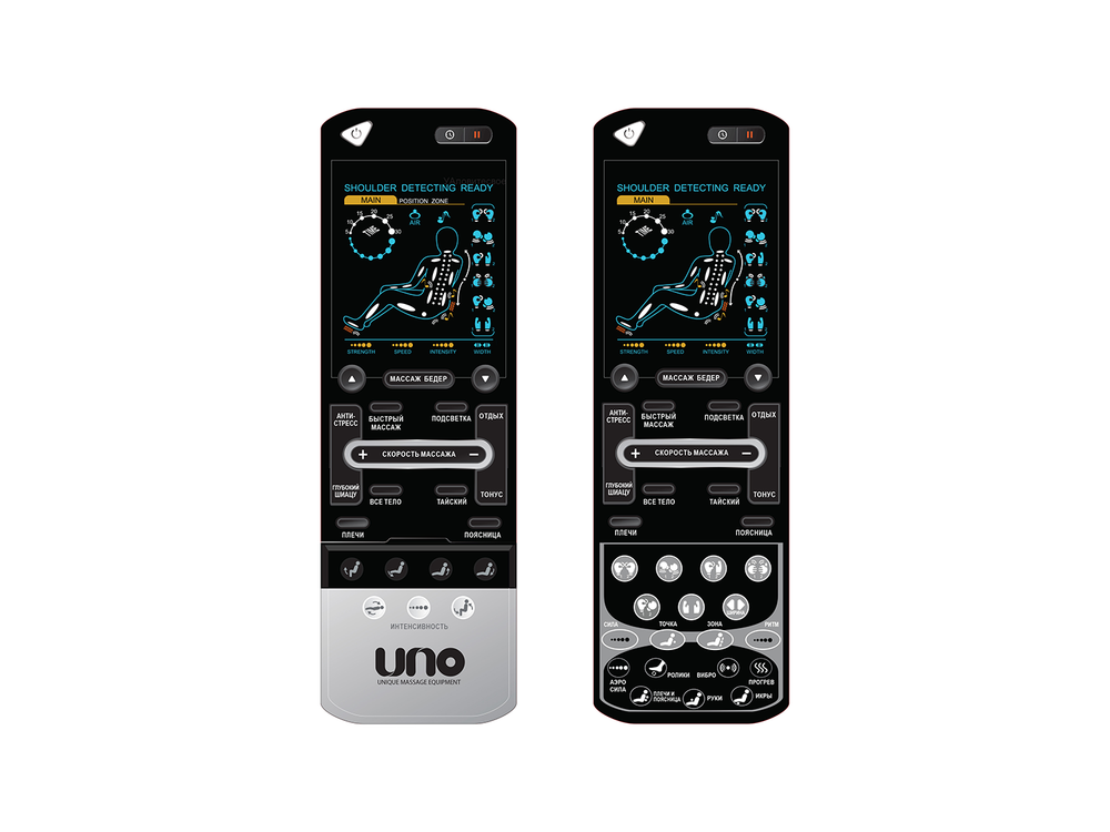 Массажное кресло UNO One UN367 Black