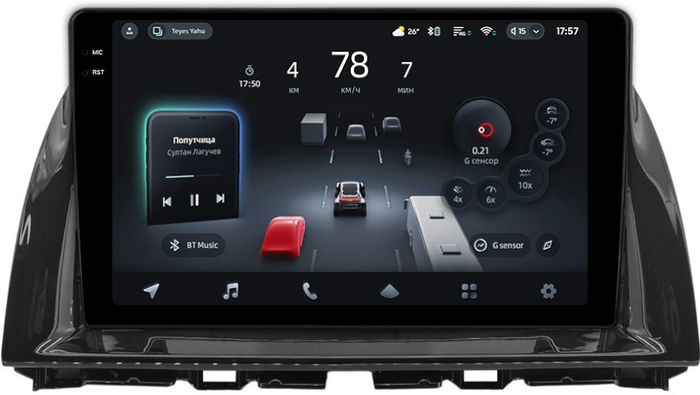 Магнитола для Mazda CX-5 2015-2017 (ШГУ цветной) - Teyes CC4-PRO монитор 10.36" 2K QLED на Android 13, Быстрейшая, Snapdragon 778G, ИИ, CarPlay, DSP, 4G SIM-слот
