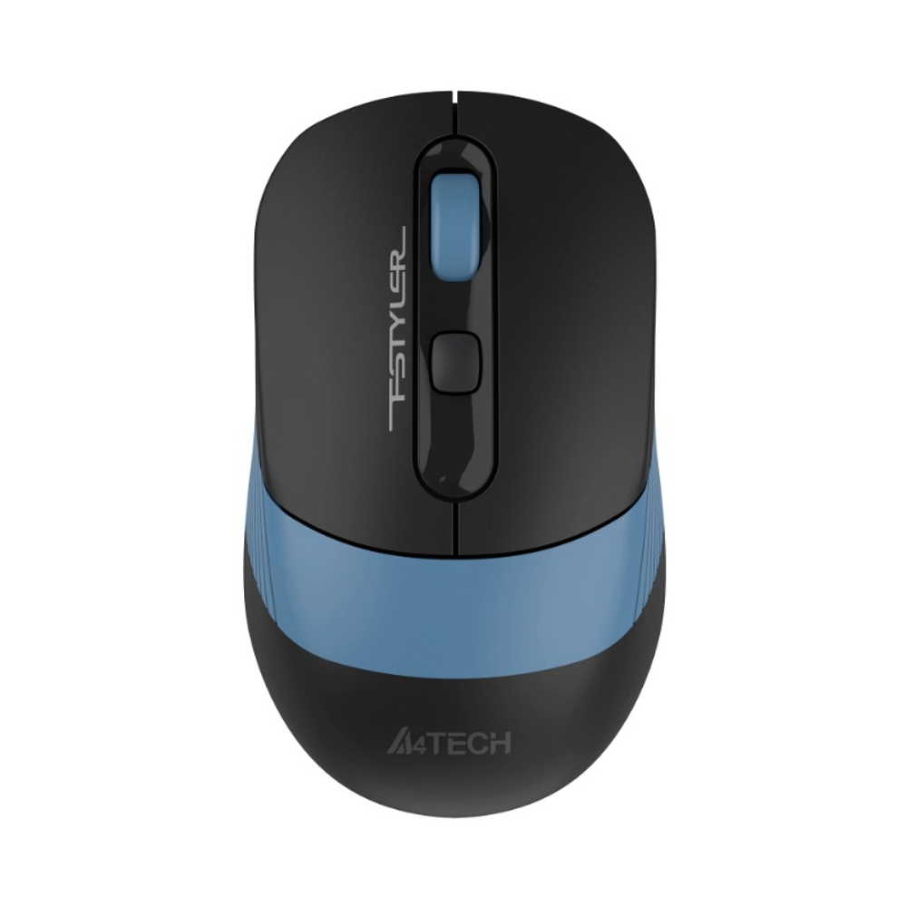 Мышь A4Tech Fstyler FB10C, черный/синий (беспроводная 2.4 GHz, Bluetooth)