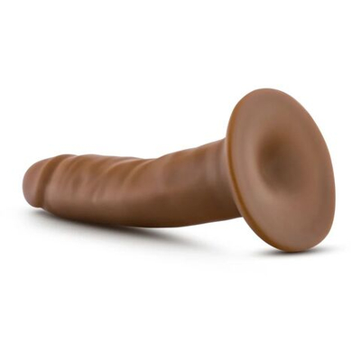 Карамельный фаллоимитатор 5.5 Inch Long Dildo With Suction Cup Base - 13,9 см. (Цвет: карамель (темно-бежевый))