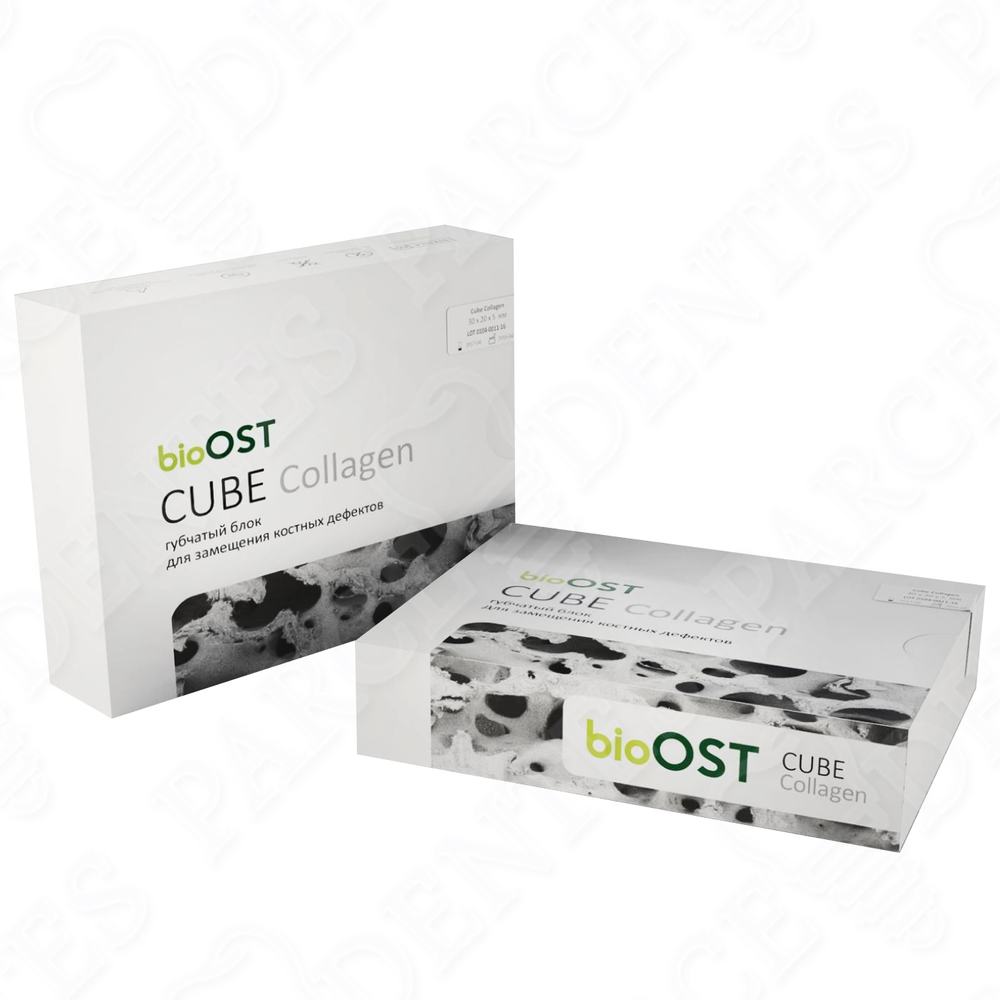 Губчатые костные блоки CUBE Collagen купить