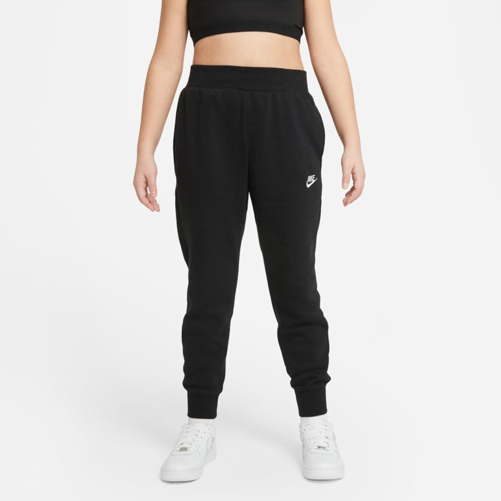 Штаны для девочки теннисные Nike Sportswear Fleece Pant LBR G - black/white