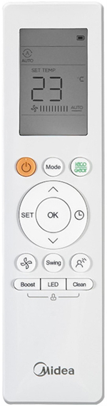 Сплит-система кондиционер настенный Midea Paramount MSAG1-07N8C2S-I/MSAG1-07N8C2S-O на 23 м²