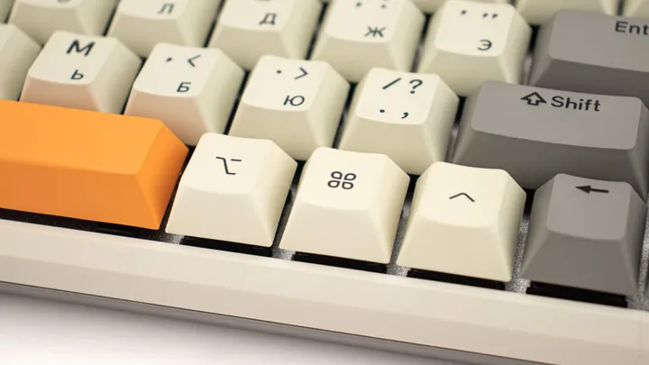 Клавиши Geekboards «Mac OS» Retro White