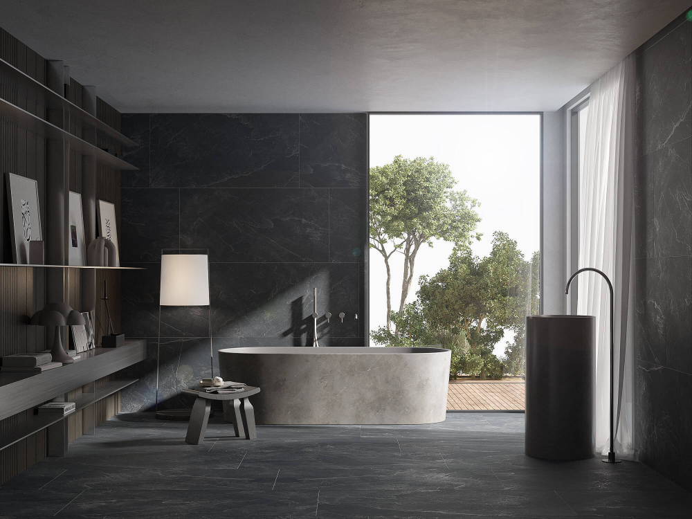 ARTCER Stone Limestone Negro Matt 60x120