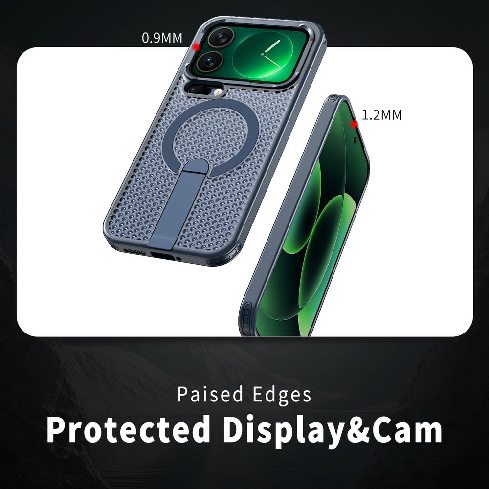 Прозрачный чехол Mesh Pro Magnetic Case для Xiaomi 17 Pro Max