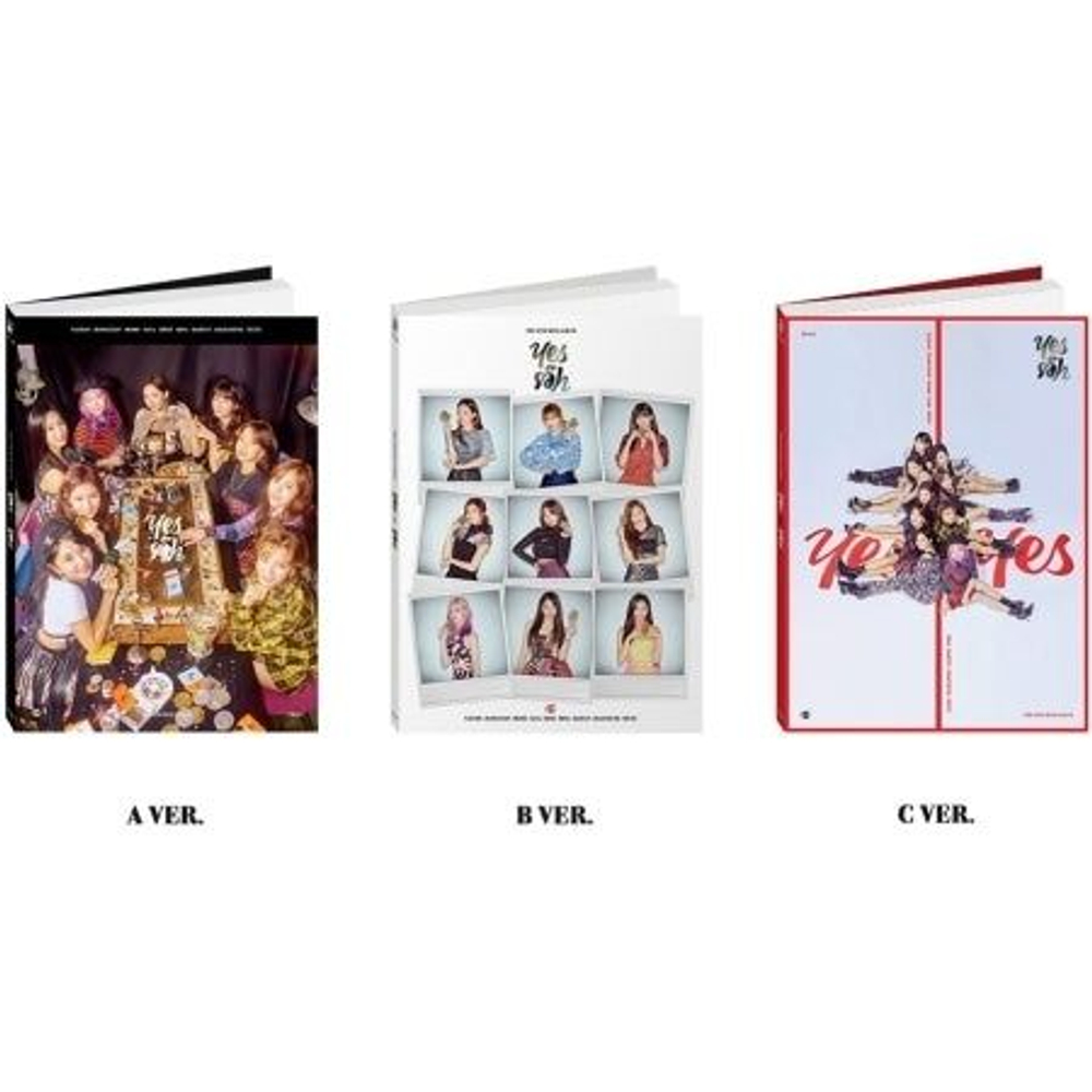 Альбом TWICE - YES OR YES 6th Mini Album RANDOM Version