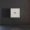 Накладка для розетки компьютерной RJ45 и розетки телефонной RJ11 Voltum S70 Хлопок VLS001313