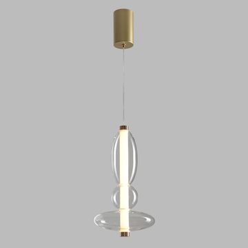 Подвесной светильник LED 10W 3000К Quasar SP10W Led Transparent прозрачный Crystal Lux
