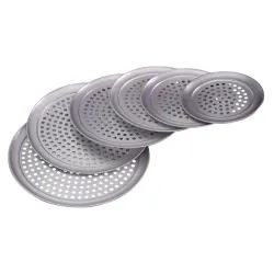 Противень форма для пиццы 27,5 см перфорированный круглый алюм. P.L. Proff Cuisine