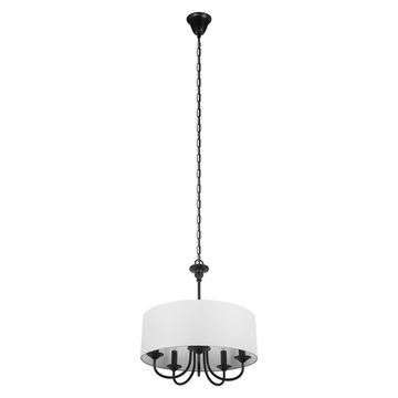 Подвесная люстра 5*Е14 10416 BL чёрный/белый Balance LOFT IT