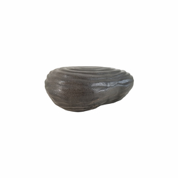 Тарелка для закусок 14х9см Roomers Tableware black 142405-2