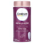 Centrum, Menopause Support, спокойный сон, 28 таблеток