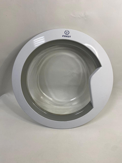 IWE8128B ктл6 Люк в сборе для стиральной машины Indesit C00270556 б/у