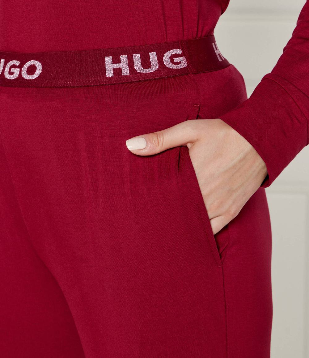 Пижамные штаны Hugo Bodywear - бордовый(50490703)