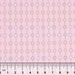 Ткань для пэчворка Peppy Молочные сны фланель, отрез 100х110 см, 175 г/м², МС-14 розовый, Peppy