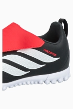 Сороконожки adidas Predator Club VEL TF Junior - черный
