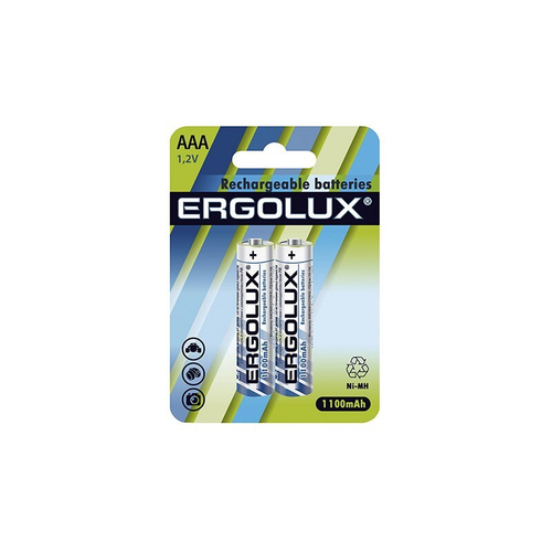 аккумулятор Ergolux AAA 1100mah Ni-Mh BL2