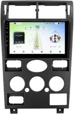 Магнитола для Ford Mondeo 3 2000-2006 (кондиционер) - Teyes CC4L монитор 9" IPS, Android 14, Быстрая, Snapdragon 662, CarPlay, 4G SIM-слот