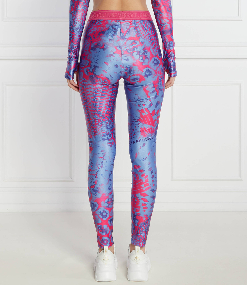 Леггинсы Versace Jeans Couture - голубой(76HAC101JS289)