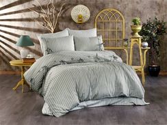 Постельное белье D'OR зелёный сатин делюкс GRAZIE HOME Турция