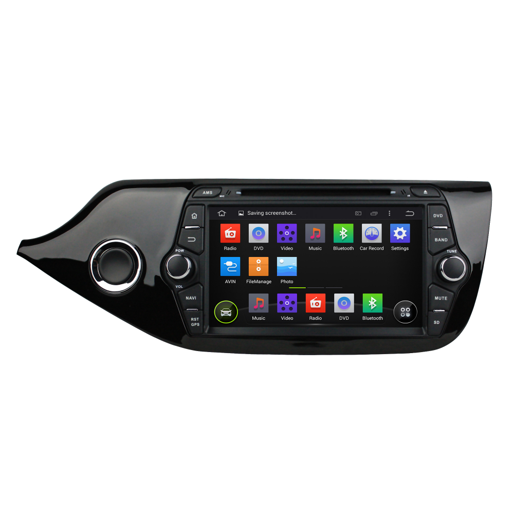 Установочный комплект для KIA Ceed II 2012+ (рамка глянец)  KUBERG KD-8055-P6