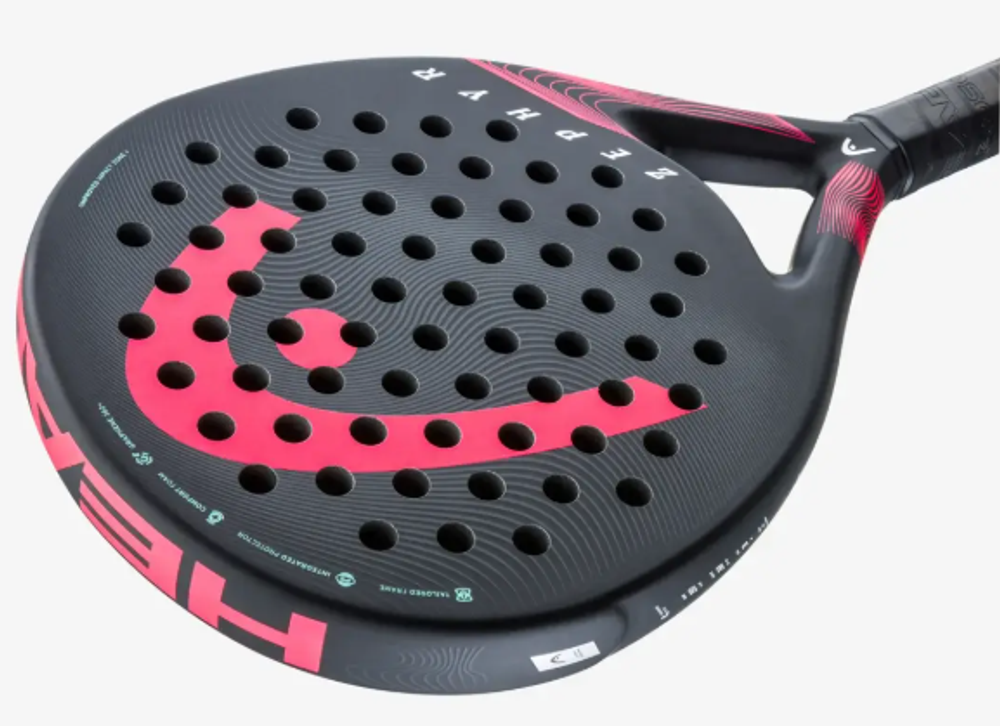 Ракетка для падел Zephyr Pro черный красный Head