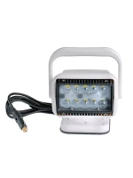 Фара-искатель LED 10 шт, 50W 5000К 12V, с пультом