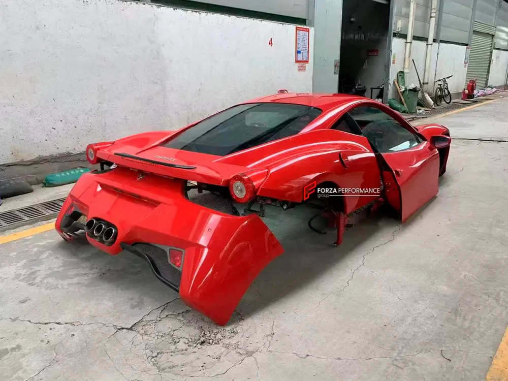 Б/У оригинальный кузов для Ferrari 458 Italia 2009-2015 Феррари Италия