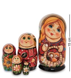 МР-24/ 81 Матрешка 5м «Ксюша с грибами»