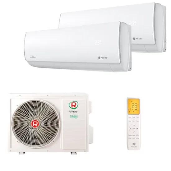 Мультисплит система на 2 комнаты Royal Clima RCI-PFF09HN x 2 / 2TFM-17HN/OUT