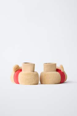 ZARA ТАПОЧКИ WINNIE THE POOH © DISNEY, РАЗНОЦВЕТНЫЙ
