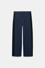 БРЮКИ С КАРМАНАМИ И КОНТРАСТНЫМИ ПОЛОСАМИ — ZW COLLECTION — ZARA