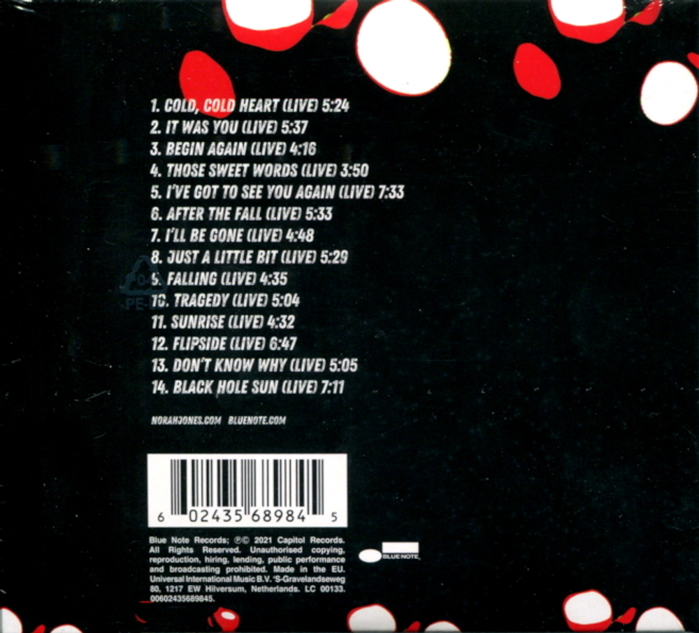 Norah Jones / ...‘Til We Meet Again (Live)(CD)