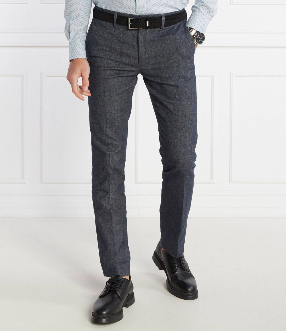 Чиносы DENTON BRUSHED SOLID Tommy Hilfiger - графитовый(MW0MW21015)