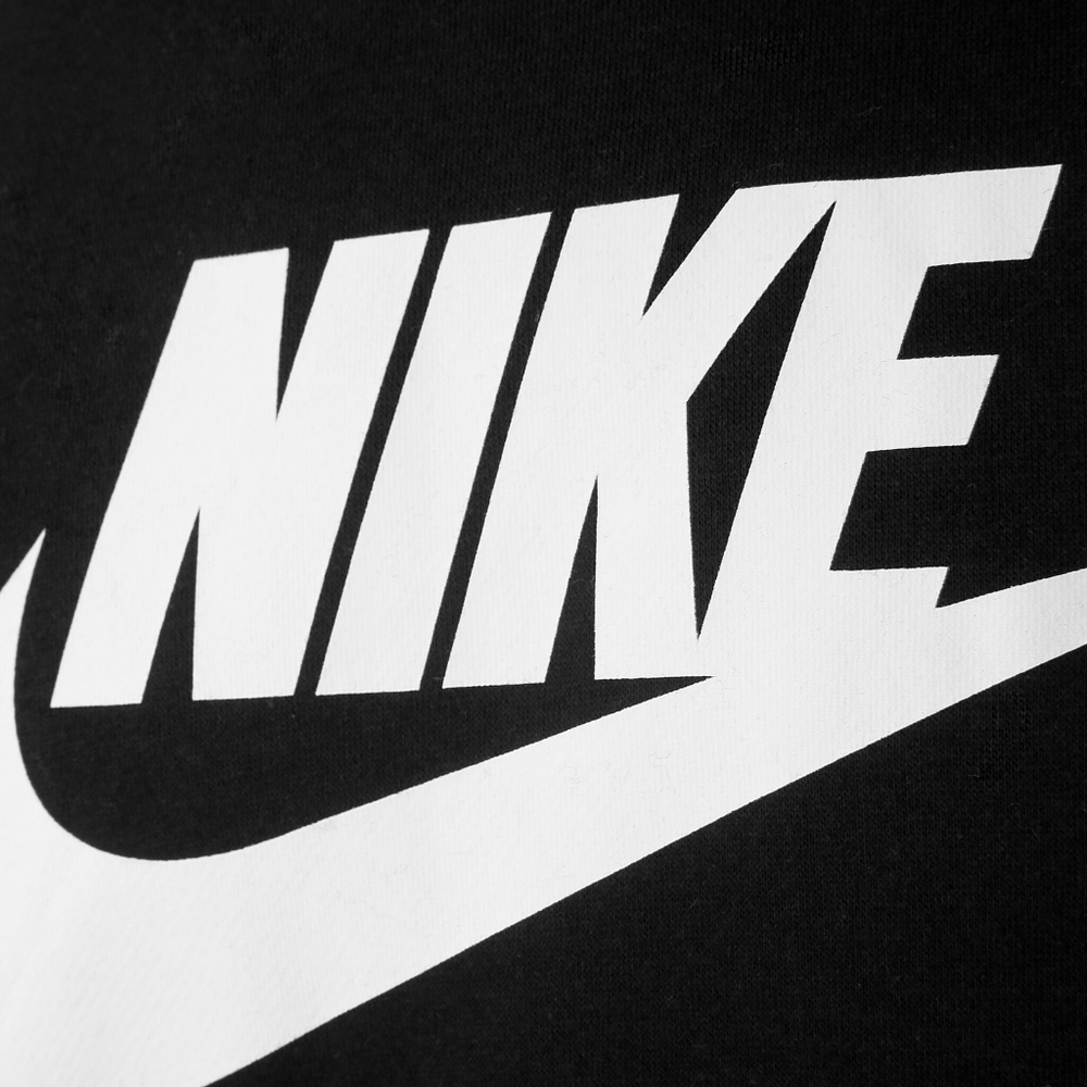 Мужская кофта теннисная Nike Sportswear Club Fleece Hoody Men - Black, White